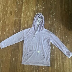 SIMPLY SOUTHERN Purple Terry Hoodie Sweatshirt - New